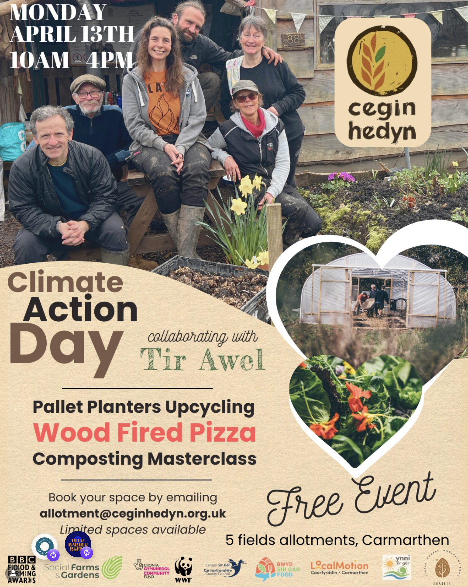 climate action day cegin hedyn