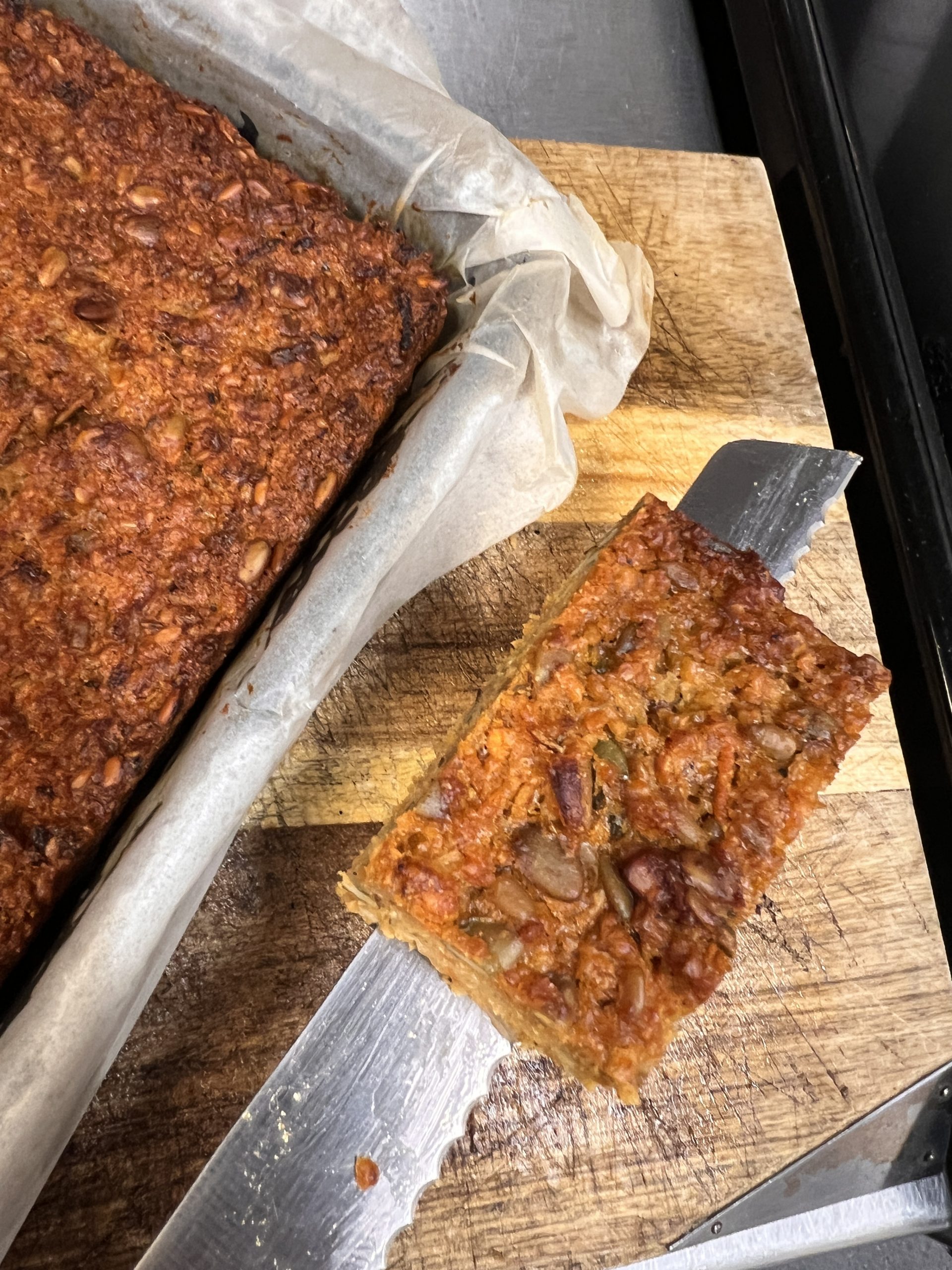 Savoury Vegan Flapjack